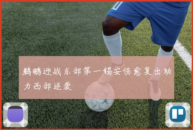 鹈鹕迎战东部第一锡安伤愈复出助力西部逆袭